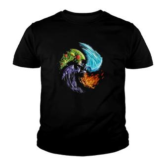 Elemental Blades Youth T-shirt | Mazezy