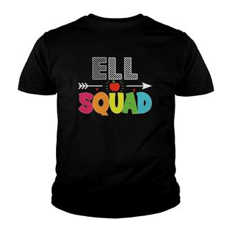 Ell Squad Back To School Teachers Students Youth T-shirt | Mazezy