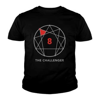 Enneagram Personality Type 8 - The Challenger Youth T-shirt | Mazezy