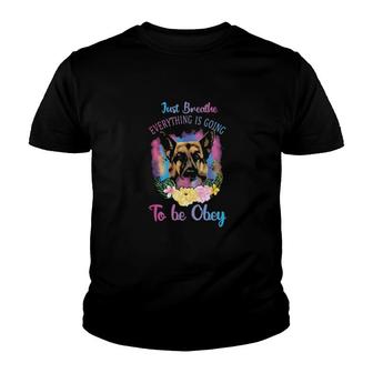 Everything Is Going Dog Dog Youth T-shirt - Thegiftio UK