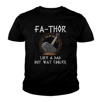 Fa-Thor - Fathers Day Fathers Day Giftdad Father Youth T-shirt | Mazezy