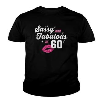 Fabulous At 60 Years Old Gifts 60Th Birthday Chapter 60 Ver2 Youth T-shirt | Mazezy