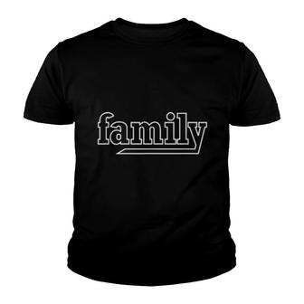 Family & Family Of Friends Gratitude Youth T-shirt - Thegiftio UK