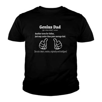 Father's Day Humor Grandpa Daddy Geeky Dad Gifts Youth T-shirt | Mazezy