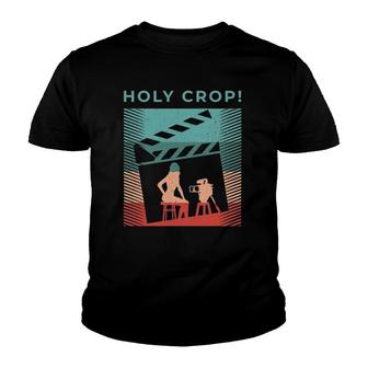Filmmaker Costume For A Movie Director Or Film Editor Youth T-shirt | Mazezy