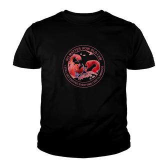 Flamingo No Matter Bird Lover Classic Youth T-shirt | Mazezy