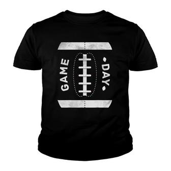 Football Pigskin Ball Costume Football Game Day Youth T-shirt | Mazezy