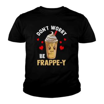Frappuccino Lover Caffeinated Coffee Lovers Youth T-shirt | Mazezy