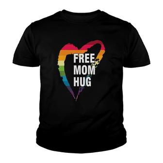 Free Mom Hug Gay Youth T-shirt | Mazezy