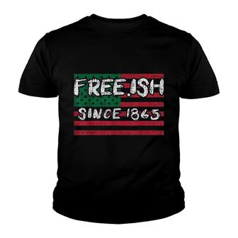 Freeish Since 1865 Youth T-shirt | Mazezy