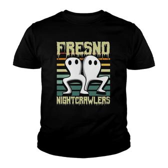 Fresno Nightcrawlers American Cryptids Paranormal Alien Youth T-shirt | Mazezy