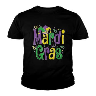 Fun Mardi Gras Party V2 Youth T-shirt - Thegiftio UK