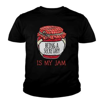 Fun Secretary Gifts Women Cute Meme Quote Secretary Youth T-shirt | Mazezy