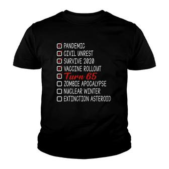 Funny 65Th Birthday Gift 65 Years Old 1957 Made In 1957 Bday Youth T-shirt - Thegiftio UK