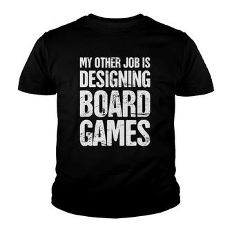 Funny Boardgame Designer Boardgame Lovers Gift Youth T-shirt | Mazezy