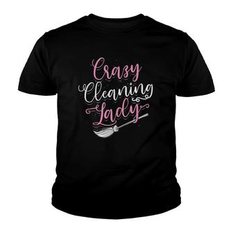 Funny Cleaning Lady Housekeeping Gift For Housekeeper Women Youth T-shirt | Mazezy