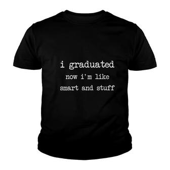 Funny College High School Graduation V2 Youth T-shirt - Thegiftio UK
