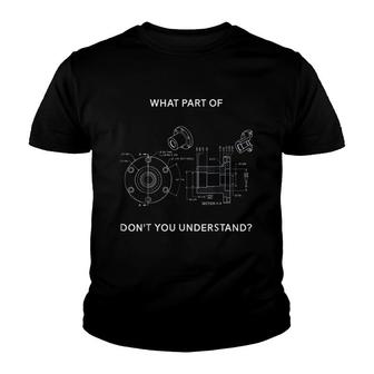Funny Engineering Mechanical Engineering Youth T-shirt | Mazezy