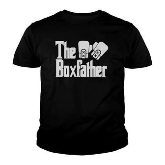 Funny Fathers Day The Box-Father Boxing Boxer Dad Gift Men Youth T-shirt | Mazezy