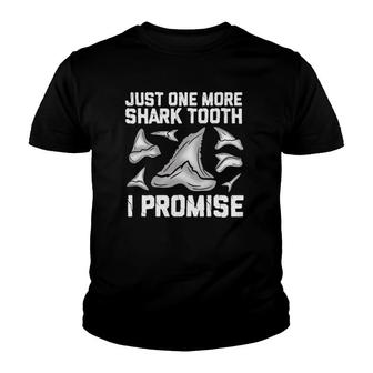 Funny Fossil Shark Teeth Gift For Men Women Paleontologists Youth T-shirt | Mazezy