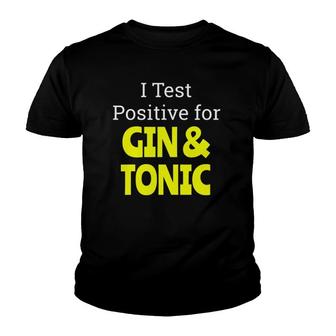 Funny Gin And Tonic Gift Youth T-shirt | Mazezy