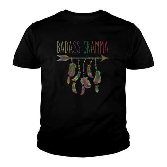 Funny Grandmother Mommy Hippie Gift Mother Youth T-shirt | Mazezy
