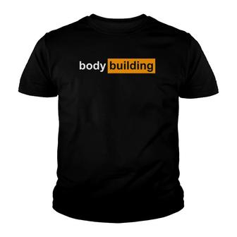 Funny Gym Bodybuilding Sports Gift Powerlifting Youth T-shirt | Mazezy