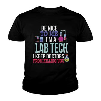 Funny Medical Lab Tech Laboratory Technician Gift V2 Youth T-shirt - Thegiftio UK
