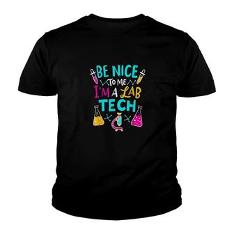 Funny Medical Lab Tech Laboratory Technician Gift Youth T-shirt | Mazezy