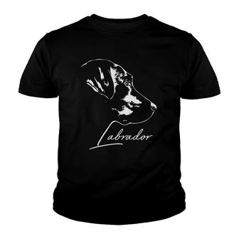 Funny Proud Labrador Retriever Lab Lover Mom Gift Dog Youth T-shirt - Thegiftio UK
