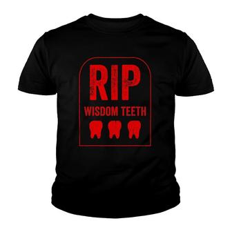 Funny Rip Wisdom Teeth Gift Cool Dentist Men Women Teeth Gag Youth T-shirt | Mazezy