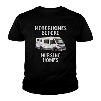 Funny Rv Motorhome Gift For Seniors Youth T-shirt | Mazezy