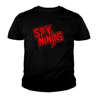 Funny Spy Gaming Retro Ninjas Tee Game Wild With Clay Youth T-shirt | Mazezy
