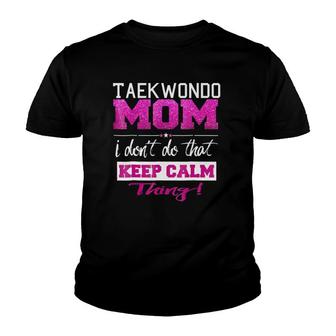 Funny Taekwondo Mom Best Mother Youth T-shirt | Mazezy