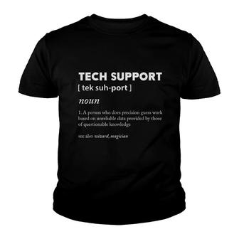 Funny Tech Support V3 Youth T-shirt - Thegiftio UK