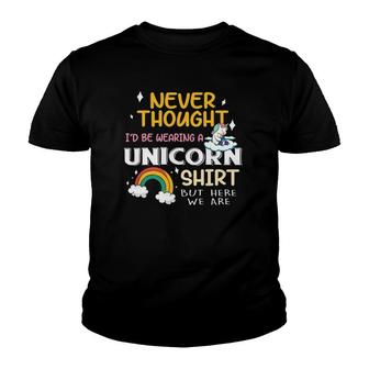 Funny Unicorn Papa Dad Grandpa Brother Big Bro Men Youth T-shirt - Thegiftio UK