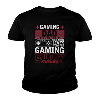 Gaming Dad Video Games Fathers Day Gamer Gift Gaming Youth T-shirt - Thegiftio UK