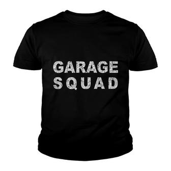 Garage Squad Car Mechanic Youth T-shirt - Thegiftio UK