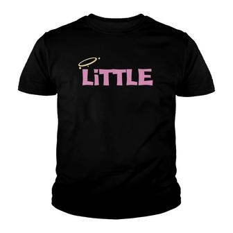 Gbig Big Little Sorority Reveal Funny Family Sorority Little Youth T-shirt | Mazezy