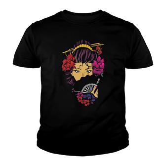 Geisha Black Youth T-shirt | Mazezy