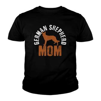 German Shepherd Mom Dog Lover Mother Gift Youth T-shirt - Thegiftio UK