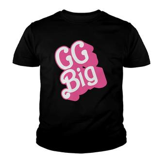 Gg Grand Big Pledge Rush Alumnae Sorority Vintage Pink Youth T-shirt | Mazezy