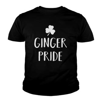 Ginger Pride St Patrick's Day Irish Youth T-shirt | Mazezy