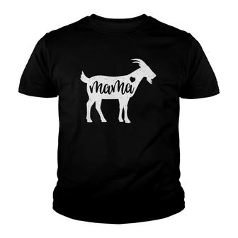 Goat Mothers Day Mama Farm Mom Lover Gift Women Youth T-shirt | Mazezy
