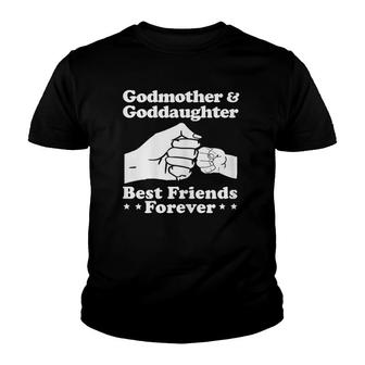Godmother And Goddaughter Best Friends Forever Matching Youth T-shirt | Mazezy