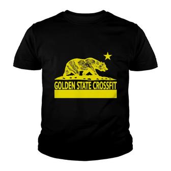 Golden State Crossfit Youth T-shirt | Mazezy