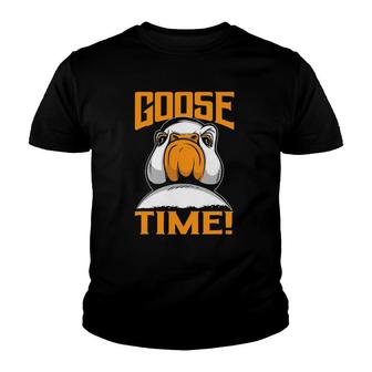 Goose Time Great Goose Design Goslings Youth T-shirt | Mazezy