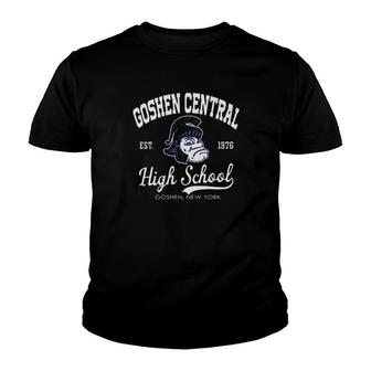 Goshen Central Est 1976 High School Goshen New York Youth T-shirt | Mazezy