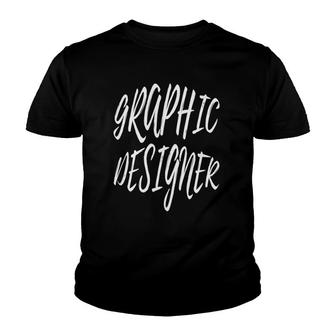 Graphic Designer Gift - Graphic Designer Youth T-shirt | Mazezy