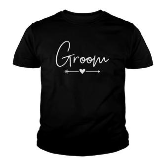 Groom Bachelor Party Youth T-shirt | Mazezy